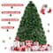 Costway 3ft. Pre-Lit Fiber Optic PVC Tabletop Christmas Tree, Multicolor Lights